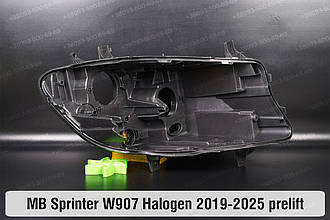 Корпус фари Mercedes-Benz Sprinter W907 Halogen (2019-2025) дорест правий