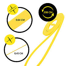 Еспандер-петля Cornix Power Band 6.4 мм 2-7 кг (гума для фітнесу та спорту) XR-0057 Poland, фото 4
