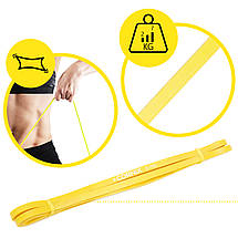 Еспандер-петля Cornix Power Band 6.4 мм 2-7 кг (гума для фітнесу та спорту) XR-0057 Poland, фото 5