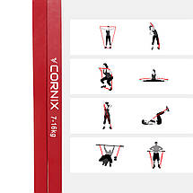 Еспандер-петля Cornix Power Band 13 мм 7-16 кг (гума для фітнесу та спорту) XR-0058 Poland, фото 3