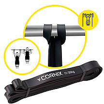 Еспандер-петля Cornix Power Band 22 мм 11-30 кг (гума для фітнесу та спорту) XR-0059 Poland, фото 6