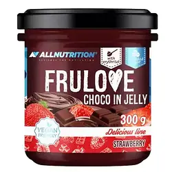 Шоколад у желе з полуницею від AllNutrition FRULOVE Choco in Jelly 300 г