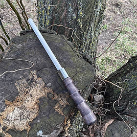 Мусат керамічний великий KN167, точило для ножів 70 HRC з дерев'яною рукояткою