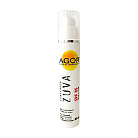 Натуральний сонцезахисний крем для обличчя AGOR ZUVA SPF35 для комбінованої та жирної шкіри 50 мл