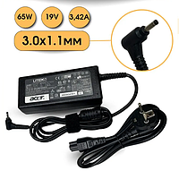 Блок живлення для ноутбука Acer 19V 3.42A (3.0*1.1mm) 65W A11-065N1A, ADP-65DB Aspire 3 A315 SF314 SF315