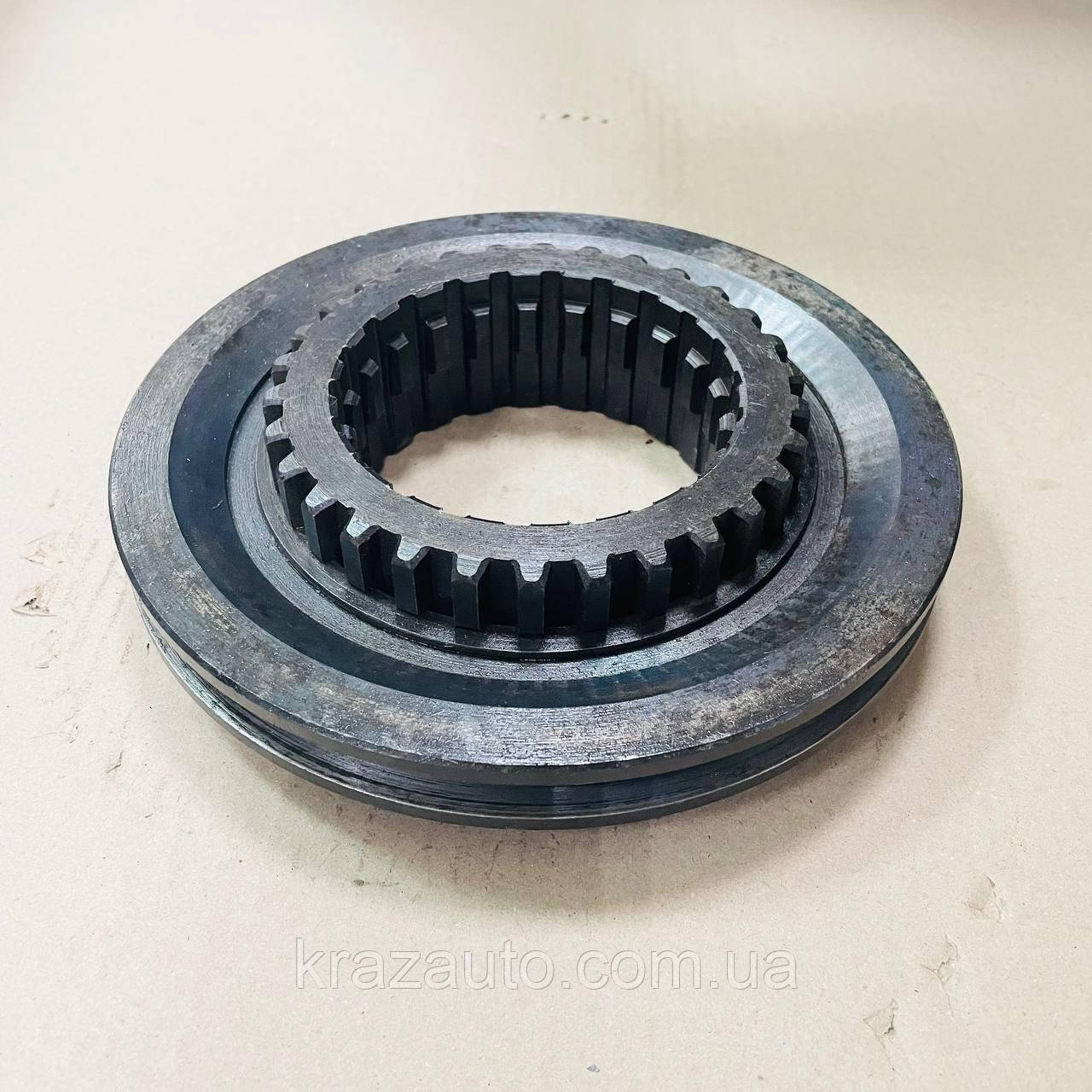 Синхронізатор КРАЗ РК-нов.образця (муфта без втулки) 6510-1803016-01, фото 1