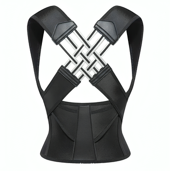 Коректор постави Real Doctors Posture Support Brace XL, чорний (KG-12759)