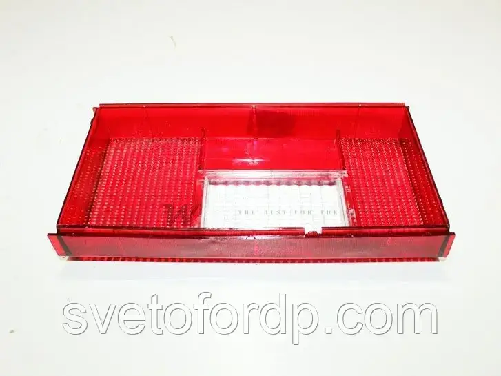 Скло заднього ліхтаря ЗАЗ 1102 Таврія червоне ліве Україна, фото 1