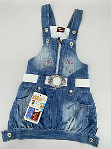 Дитячий джинсовий сарафан Туреччина