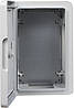 Корпус 20*30*13, IP65 з АБС-пластику, ударостійкий, з монтажною панеллю, непрозорі дверцята, серії UBox, фото 5