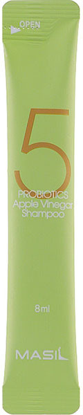 Безсульфатний шампунь Masil 5 Probiotics Apple Vinegar Shampoo, 8 мл (8809744060491)