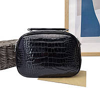 Жіноча модна сумка штучна шкіра чорний Арт.HX135 black Eteral Smile (54)