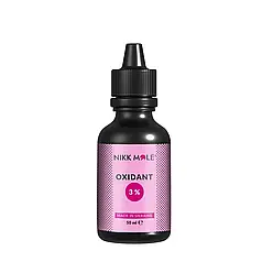 Кремовий окислювач до фарби для брів Nikk Mole 3%, 50 мл