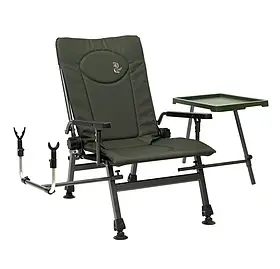 Крісло рибальське складане туристичне M-Elektrostatyk F5R ST/P зі столиком і тримачем вудки