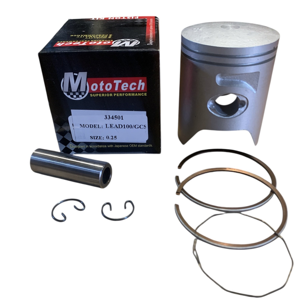 Поршень Honda LEAD 100 0.25 (d-51 mm, p-13) MotoTech
