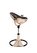 Стільчик для годування Bloom FRESCO Rose gold/rose gold золотистий з чорним (без вкладиша)
