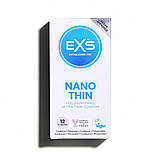 Презервативи EXS Nano Thin 12 шт тонкі для безпечного сексу максимального комфорту та чутливості, фото 5
