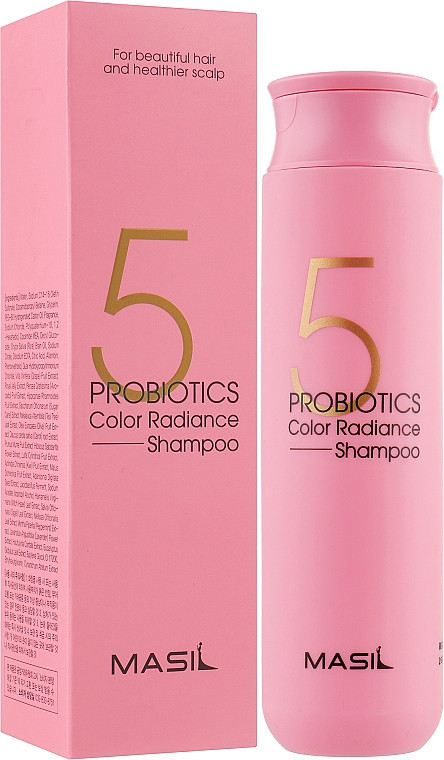 Шампунь для захисту кольору волосся Masil 5 Probiotics Color Radiance Shampoo, 300 мл (8809744060392)