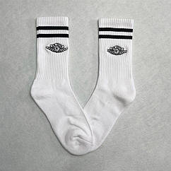 Білі шкарпетки Джордан Jordan Legacy Crew спортивні шкарпетки