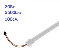 Світлодіодна лінійка (планка) магістральна BRIGHT 220В 20Вт 6000К 2500Лм 1м