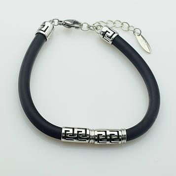 XUPING Браслет Родій Екошкіра Довжина 18+3.5см, Ширина 0.7см