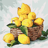 Картина за номерами 30*30см "Лимони"