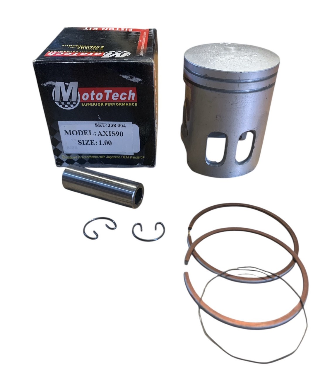 Поршень Yamaha AXIS 90 1.0 (d-50 мм, p-12) MotoTech