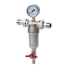 Фільтр самоочисний з манометром 1/2 '' Чехія KP.1250