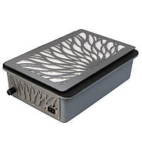 Витяжка для манікюру врізна Ulka Tornado, колір сірий (сітка металік)