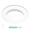 Світлодіодна люстра PEARL R 70W AL6410 ARD біла Ardero 3000-6500К 5500Lm світильник з пультом ДУ Ø480х80мм, фото 4