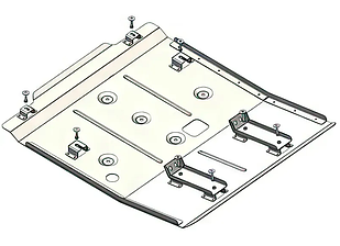 Захист двигуна Nissan Ariya (2022--) Кольчуга
