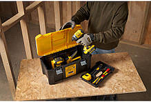 Ящик STANLEY "ESSENTIAL" (19"), пластиковий, 482 х 254 х 250 мм.., фото 6