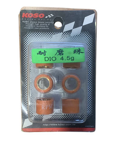 Ролики Honda DIO (16-13) 4.5g Koso, фото 1