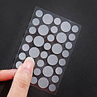 Пластир від папілом та бородавок, 30 шт / Набір пластирів проти бородавок / Точкові патчі від папілом, фото 3