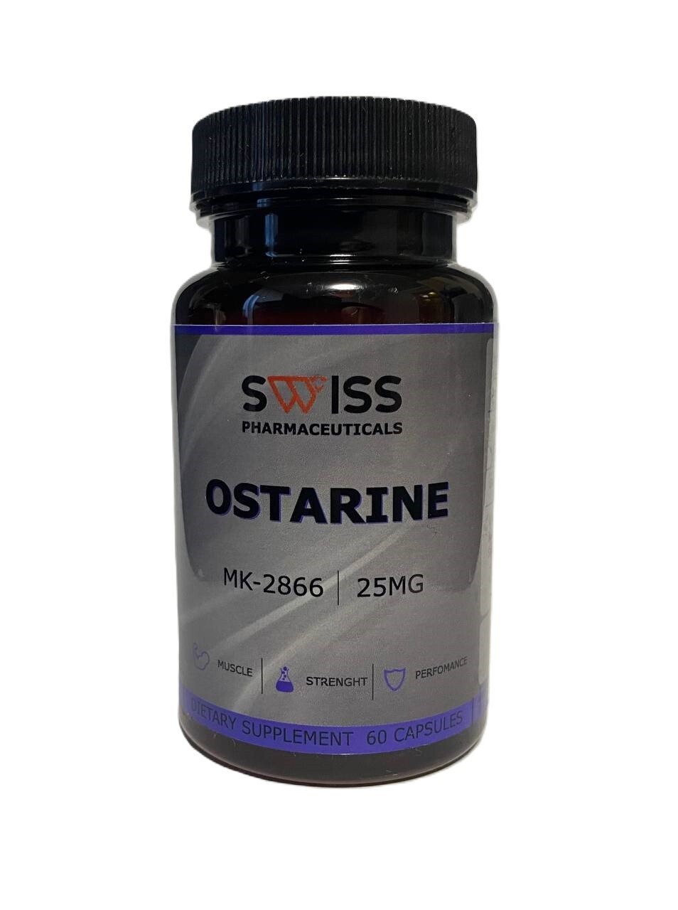 Остарин OSTARINE "Swiss" (60cap/25mg), фото 1