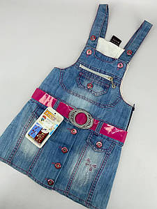 Дитячий джинсовий сарафан Туреччина