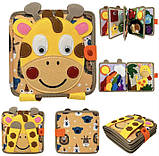 М'яка книжка-бізіборд Жираф 64654, фото 2