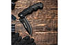 Ніж складаний тактичний (туристичний) BLACK SABLE L-200 мм (85+115 мм) BLACKSABLE, фото 8