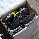 Чоловічі кросівки Nike Air Zoom Spiridon Cage 2 'Black' літні весна повсякденні у сітку чорні. Кросівки найк зум спірідон, фото 4