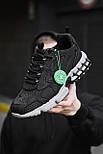 Чоловічі кросівки Nike Air Zoom Spiridon Cage 2 'Black' літні весна повсякденні у сітку чорні. Кросівки найк зум спірідон, фото 8
