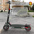 Потужний комфортний електросамокат Tecros T4 PRO 1000W пневматичні колеса 10" амортизатори комп'ютер, фото 10
