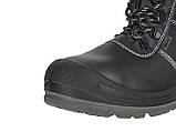 Утеплене зимове захисне взуття s3 sr fo розмір 41 geko g90562-41, посилені черевики для будівельників, фото 6
