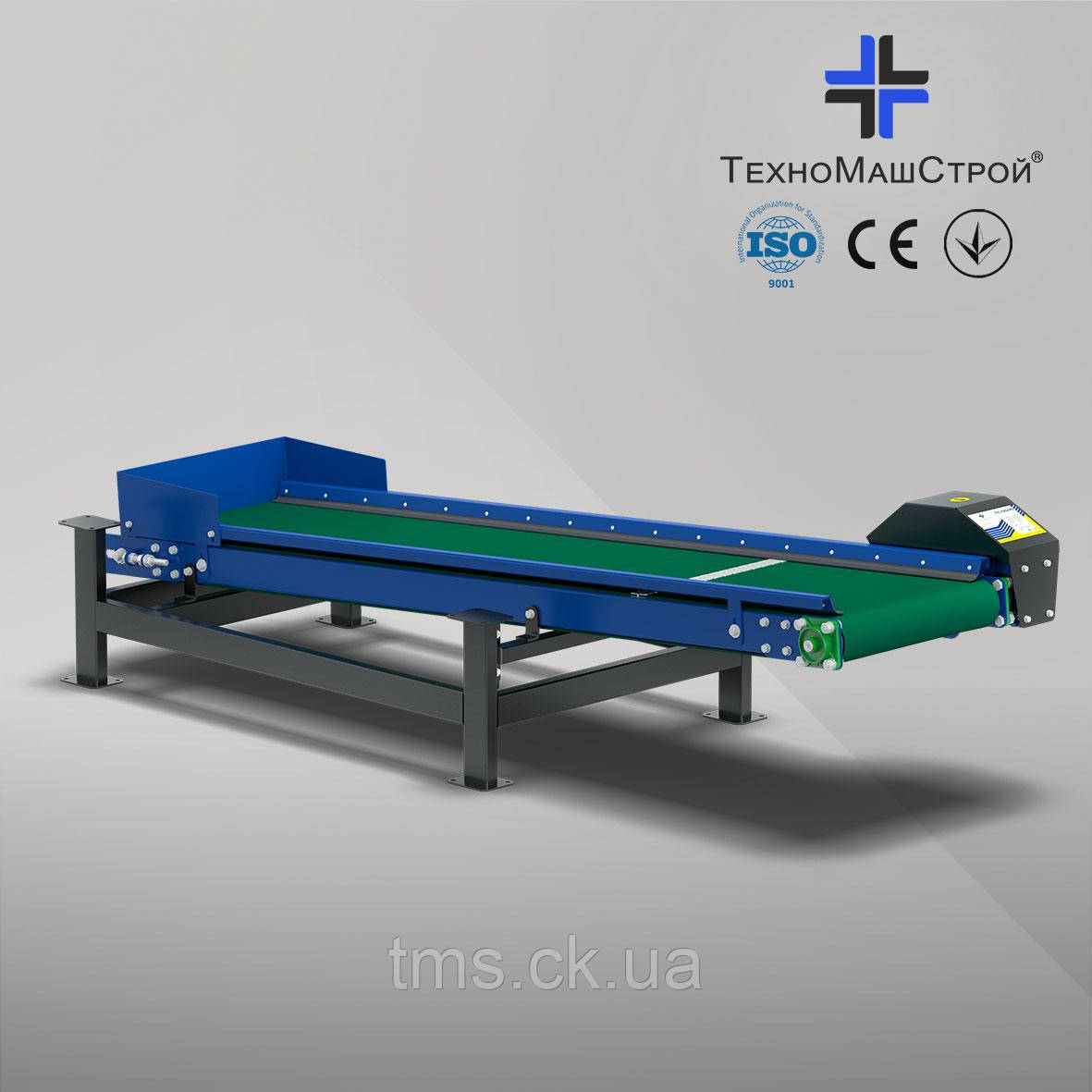 Стрічковий транспортер для щокової дробарки Bizon-300