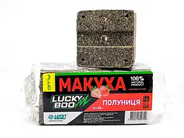 Макуха Lucky Ebisu з отвором для макушатника (Полуниця) 3шт