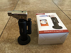 Пальник запальничка газова універсальна HONEST 515 JET, що заправляється з п'єзопідпалом (виробництво Китай)