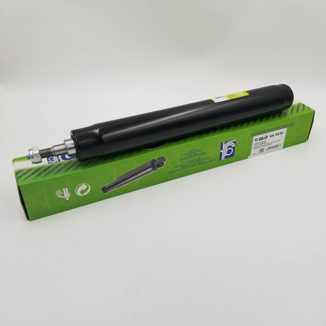 Амортизатор передній Ланос, Сенс, Нексия масляний GLO Італія SA-5036, 96226992