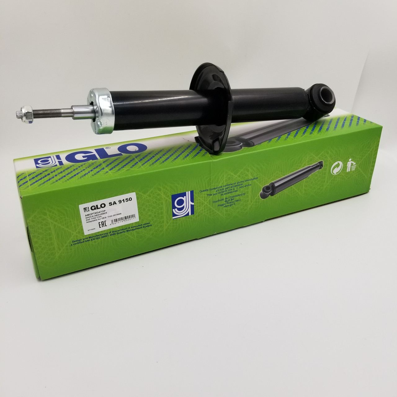 Амортизатор задній Таврія (стойка) масляний GLO Італія SA-9150, 1102-2915006, фото 1