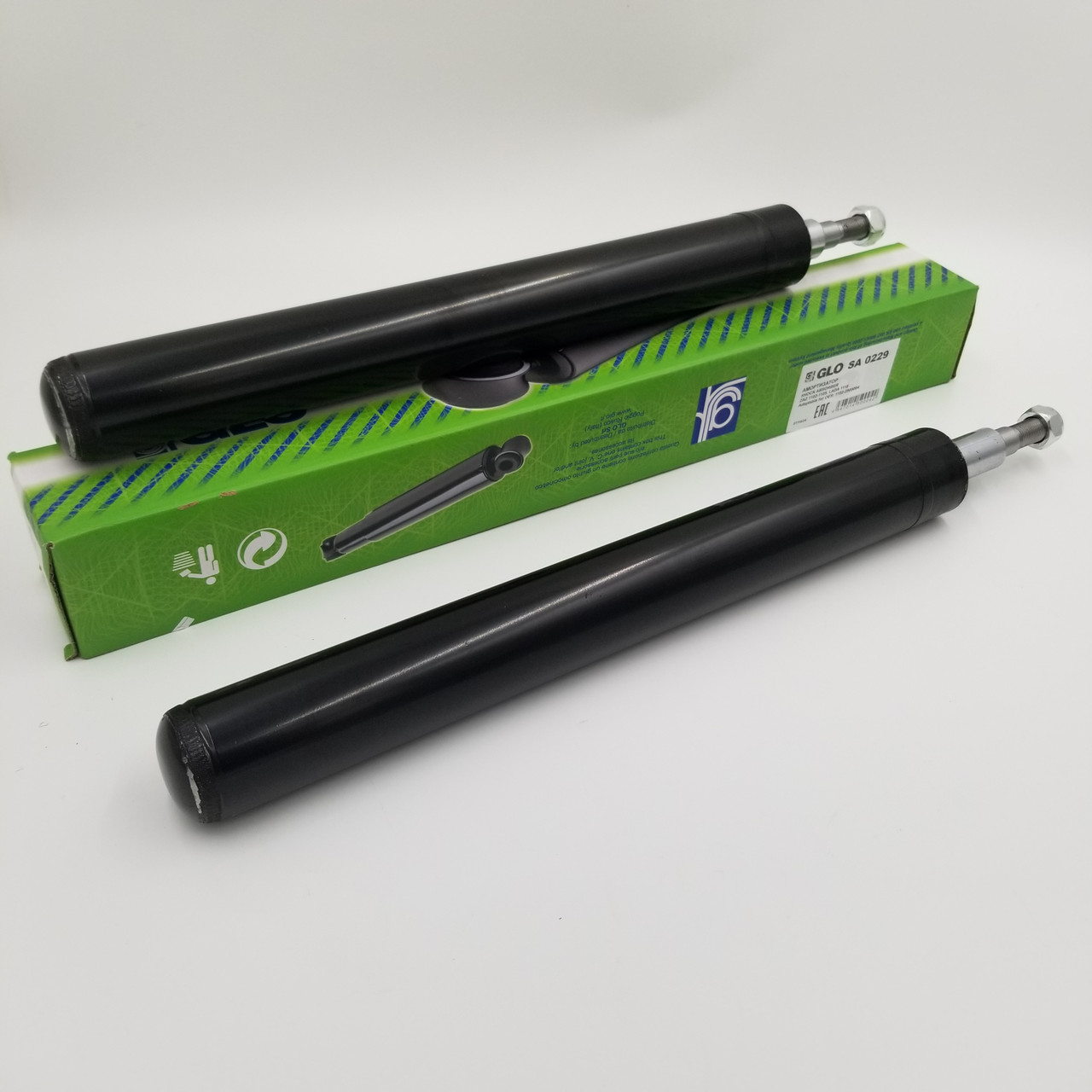 Амортизатор Таврія передній (комплект 2 шт.) масляний GLO Італія SA-0229, 1102-2905004, фото 1