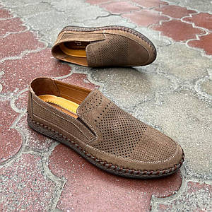 Мокасини коричневого кольору з Туреччини 40 розмір 26,5 см