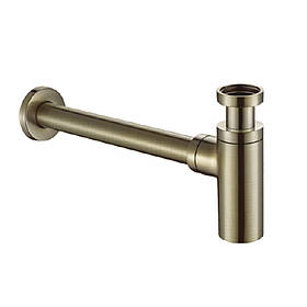 Сифон для раковини FRAP F82-4 під донний клапан, латунь, бронза